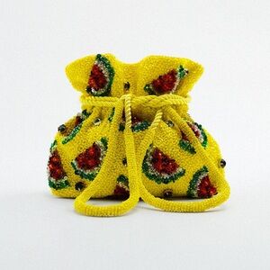 Zara Beaded Watermelon Bag